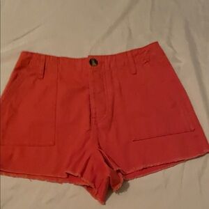Forever 21 High Waist Coral Shorts